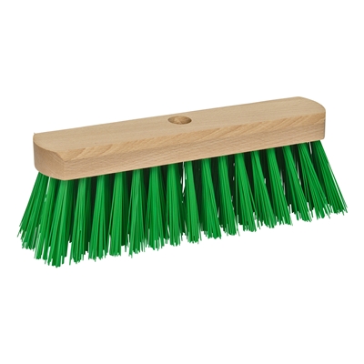100005: Balai de rue pvc - 28 cm - VERT