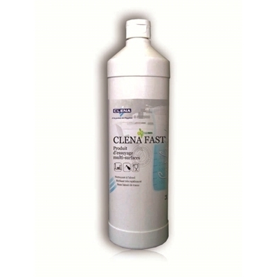100124: CLENA Fast - produit d"essuyage alcoolisé multi-surfaces - 1 l