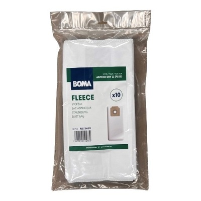 106013: Set de sacs à poussière Fleece Aspiro Dry 11 (Plus) 10pcs