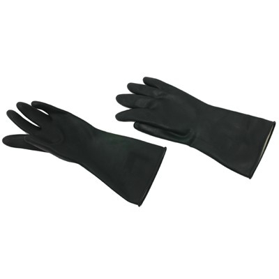 119367: Gants en caoutchouc - NOIR - EXTRA LARGE