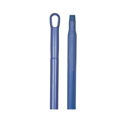 170901: Manche monobloc ergonomique avec filet - 150 cm - BLEU