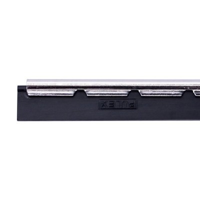 502261: Barrette en inox + caoutchouc pour raclette vitres Boma - 25 cm