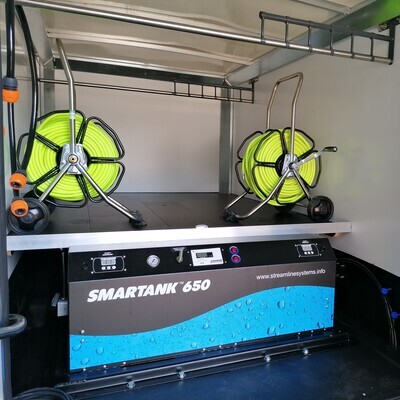 550502: Système Telewash 650L avec RODI + remorque