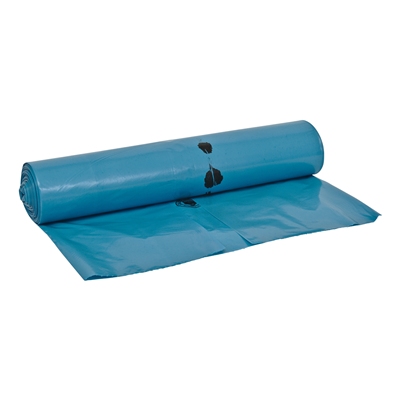 620343: Sac HD - 58 x 100 cm - T23 - 75 l - BLEU - rouleau 20 pieces