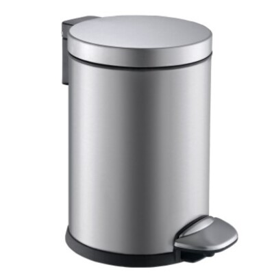 748070: Seau à pédale en inox mat - 3 l