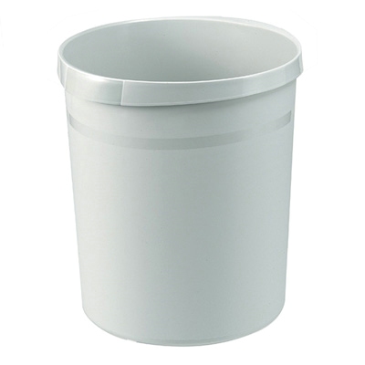 750113: Poubelle ronde en plastique - 18 l