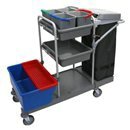 Conceptcar Chariots De Nettoyage Avec Syt�me Mops � Poches/velcro